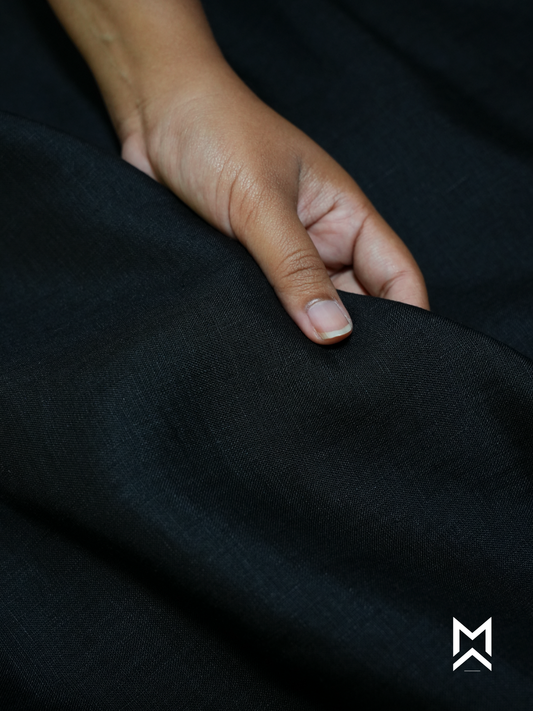 Black Linen Shirt