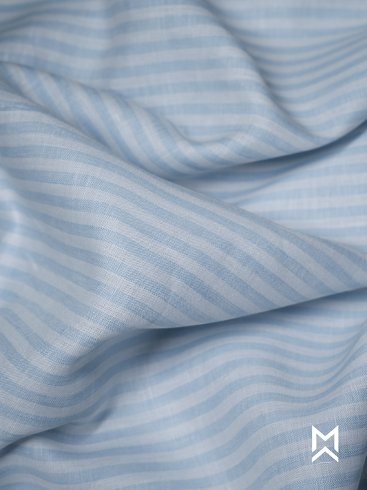 Blue Stripe Linen Shirt