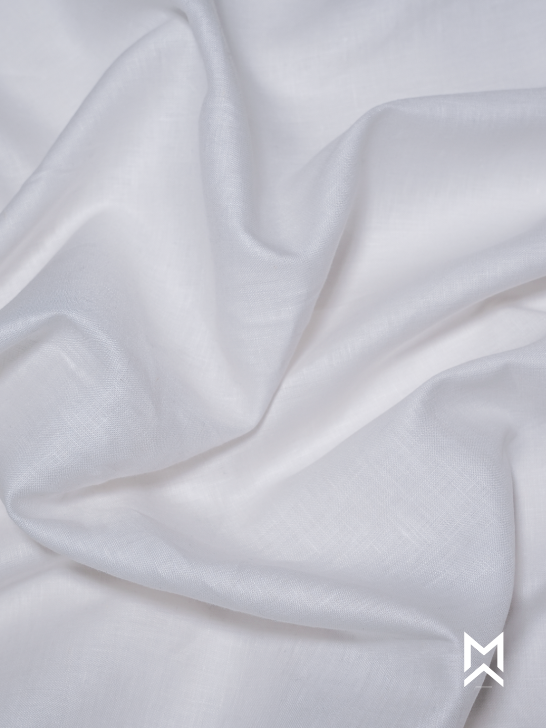 White Floral Linen Shirt