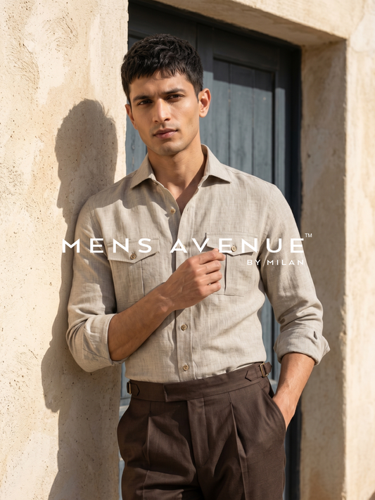 Sand Linen Shirt