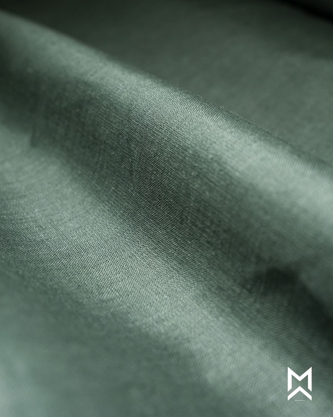 Slate Green Linen Shirt