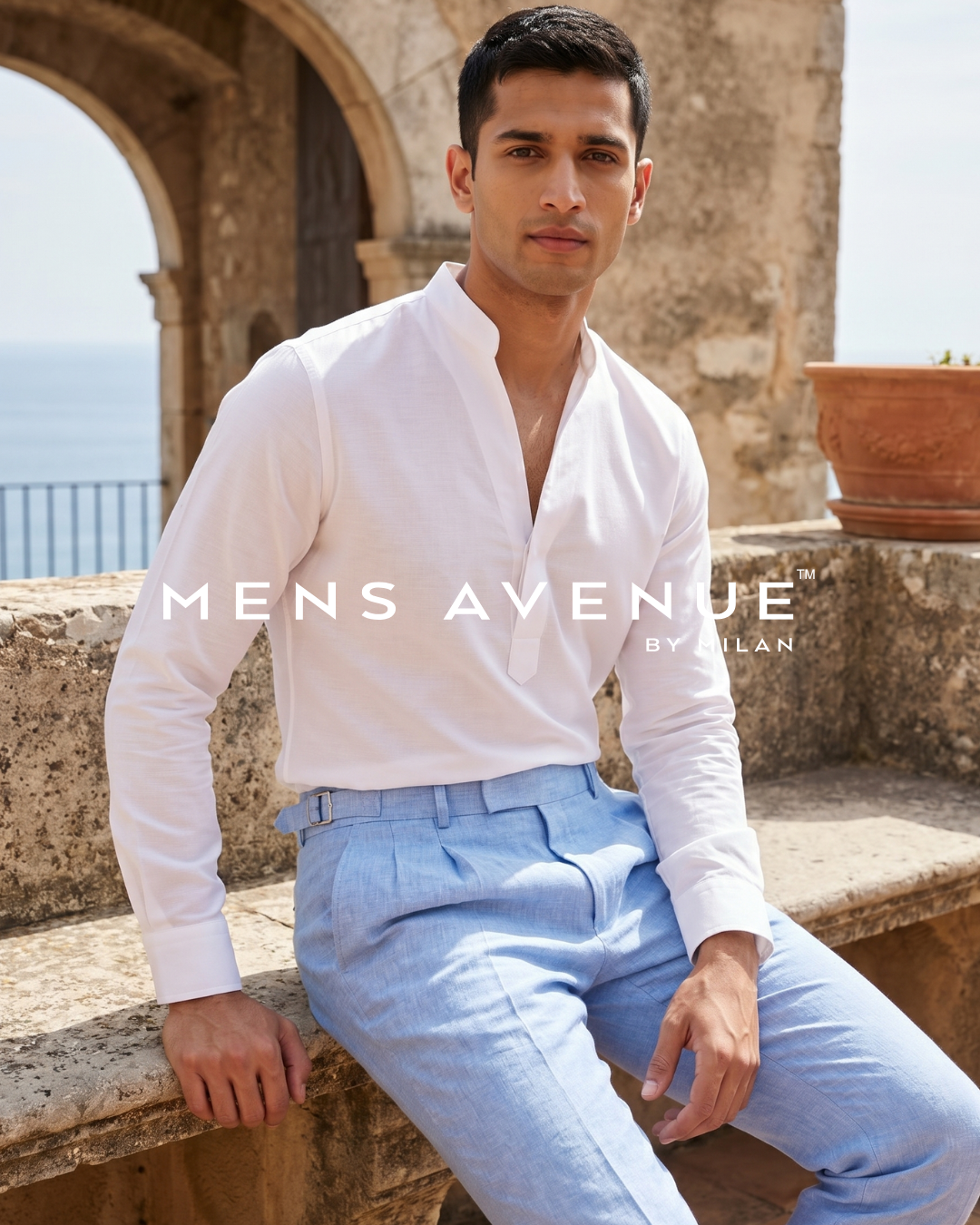 White Linen Shirt