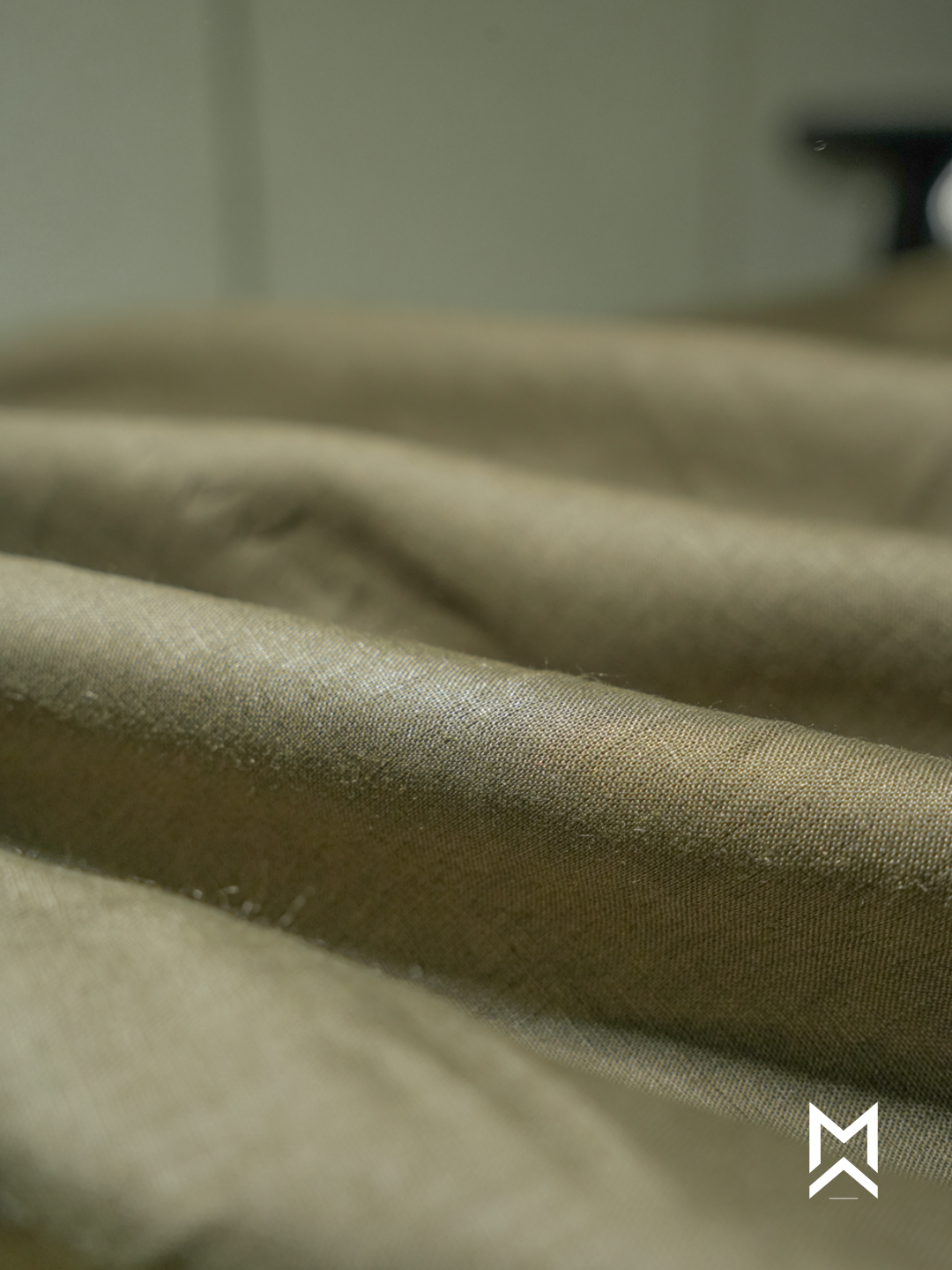 Olive Haze Linen Shirt