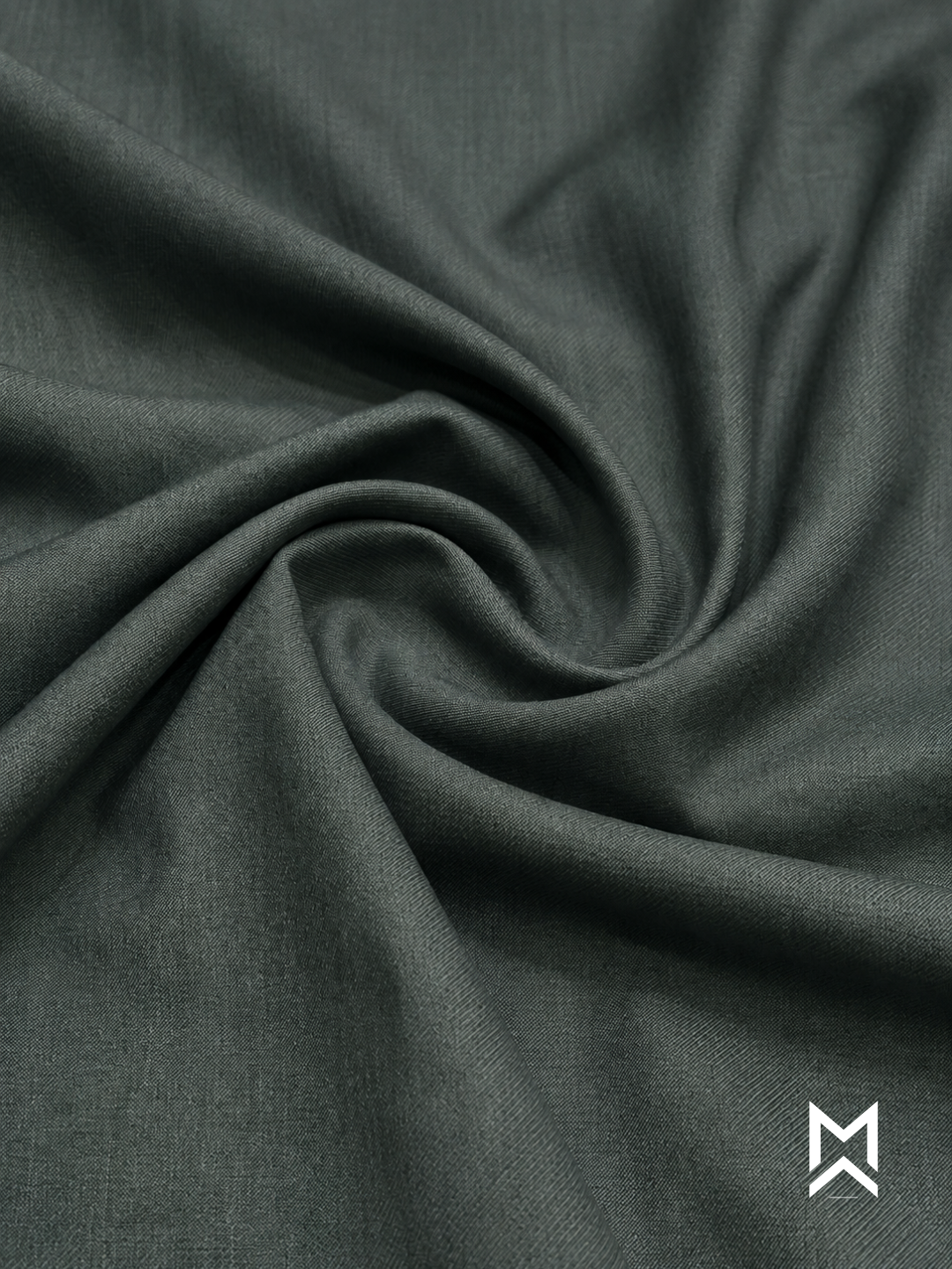 Slate Grey Twill Suiting Trouser