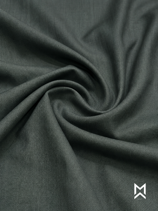 Slate Grey Twill Suiting Trouser