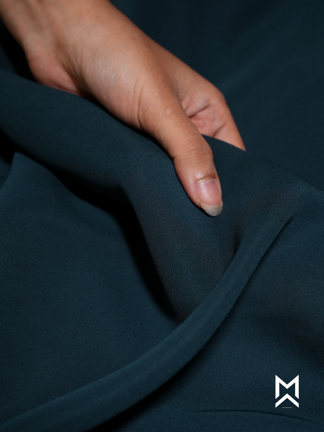 Dark Teal Solid Korean Trouser