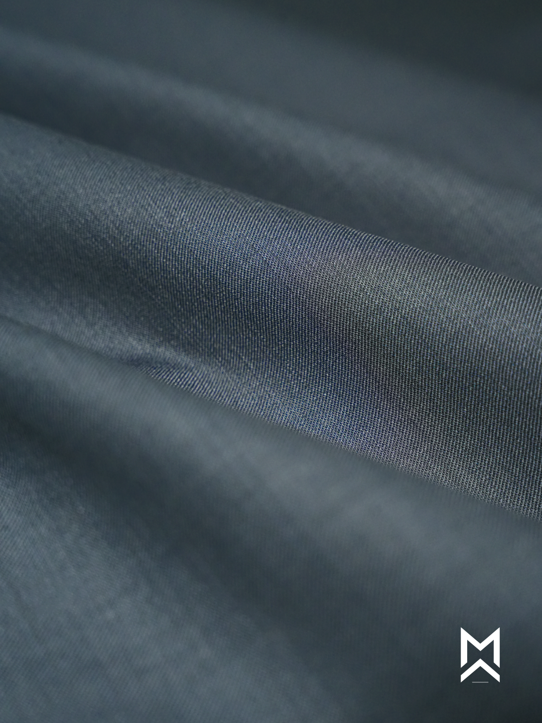 Slate Blue Solid Suiting Trouser